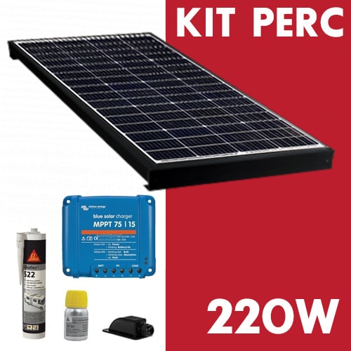 Kit solaire EZA E-FLAT PERC STX 220W + Kit collage OFFERT