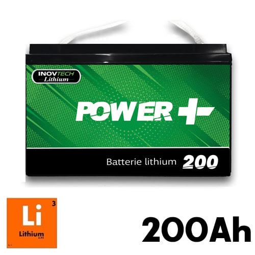 Batterie Lithium INOVTECH Power PLUS 200Ah