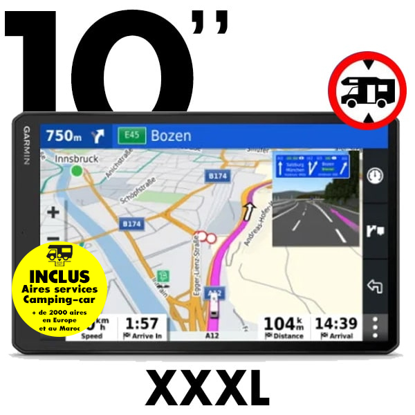 GPS Garmin Camper 1090