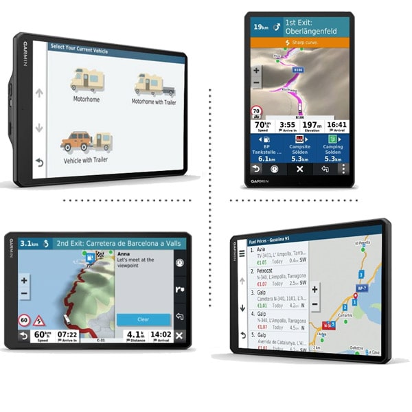 GPS Garmin Camper 1090