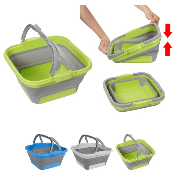 Bassine Pliable en Silicone avec Bonde