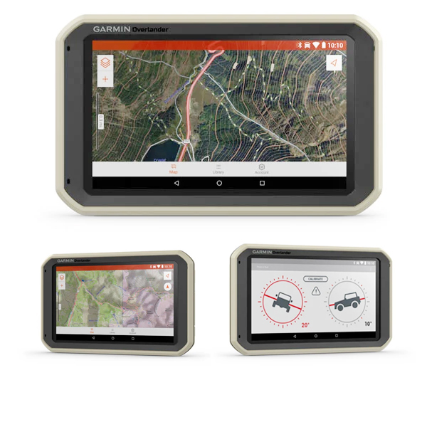 GPS Garmin Overlander tout terrain sur et hors route