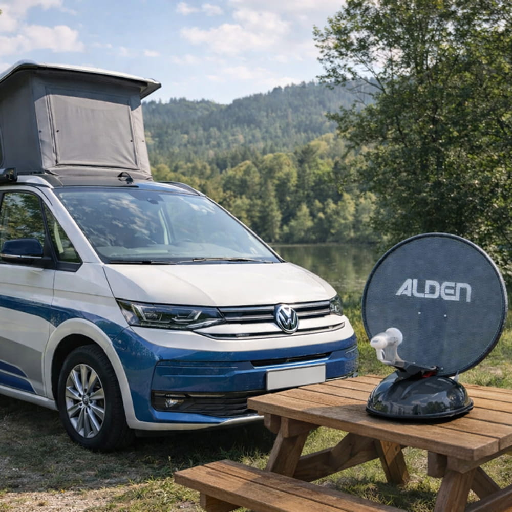 Antenne satellite portative ALDEN VanSat Platinium avec d�mo TNTSAT