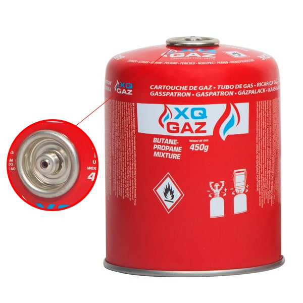 Cartouche gaz Butane / Propane MIX 450gr CAMPER GAZ Bouteille de gaz camping  Réchauds Barbecues Appareils à