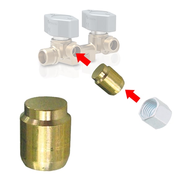 Obturateur de gaz 8 mm 