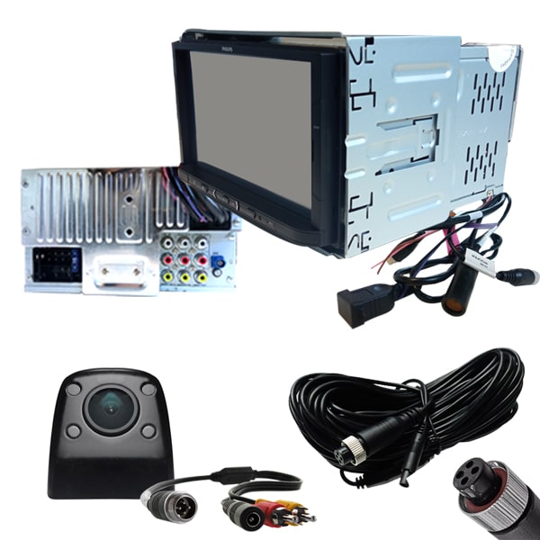 GPS Camping-car PHILIPS CE600N pour Ducato de 2007  2021 + camera IDCAM120FB