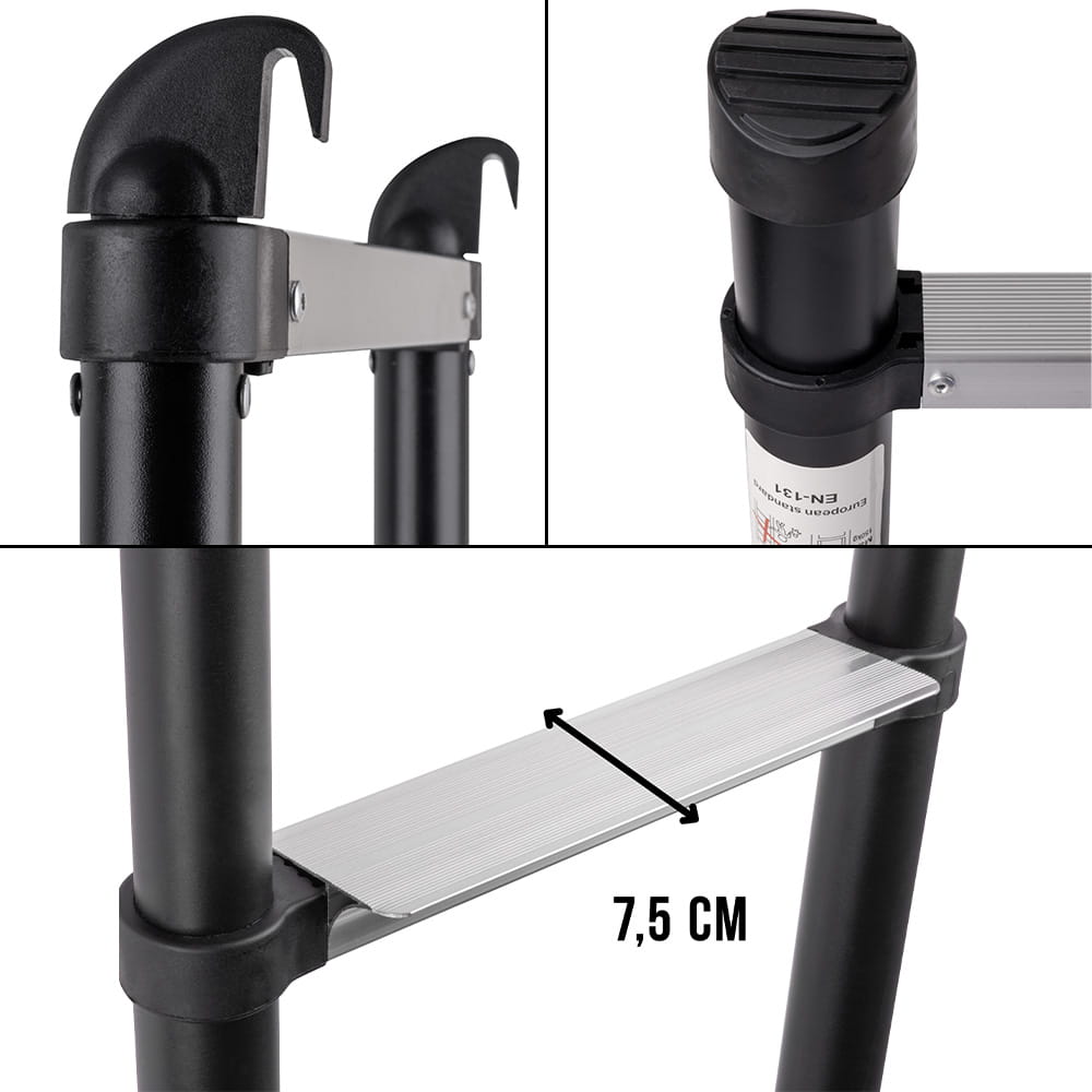 Echelle Alu t�l�scopique 2M10 LADDY ALCOVE BRUNNER