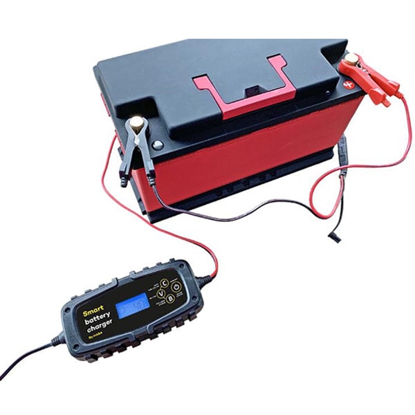 Chargeur de batterie LITHIUM 4A avec cran LCD