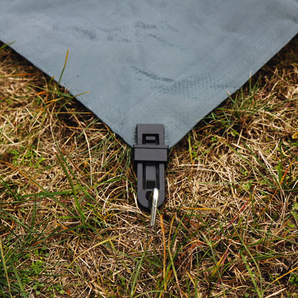 Lot de 4 Attaches de tapis de sol � pince