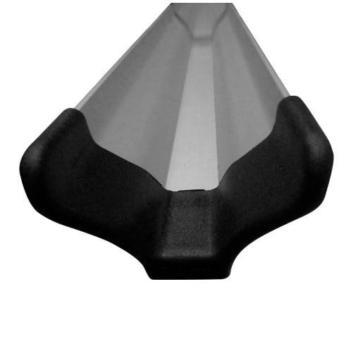 Embout de rail noir porte vlo Fiamma