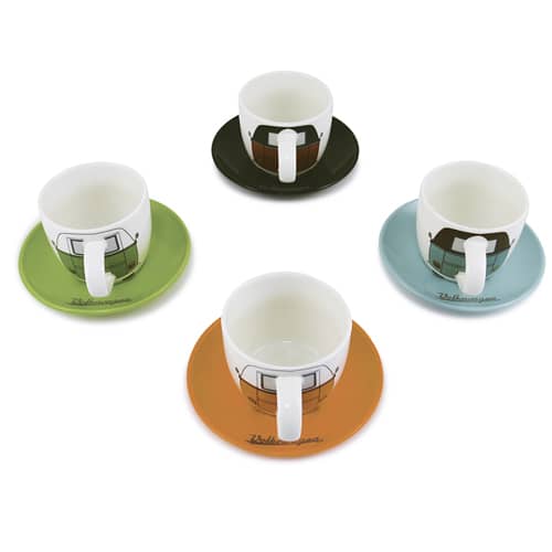 Lot de 4 tasses 100 ml Combi VW