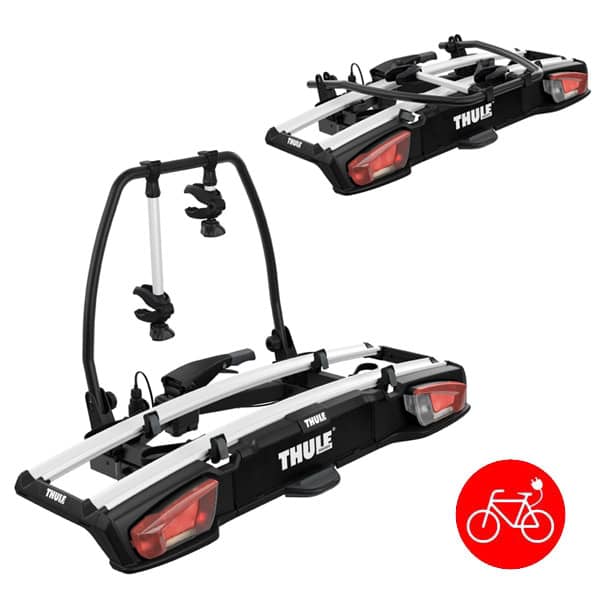 Porte vlos THULE VELOSPACE XT2 sur boule d'attelage