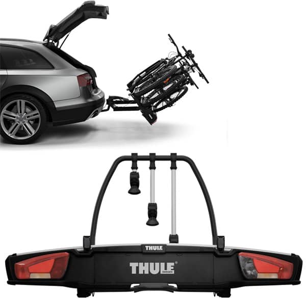 Porte vlos THULE VELOSPACE XT3 sur boule d'attelage