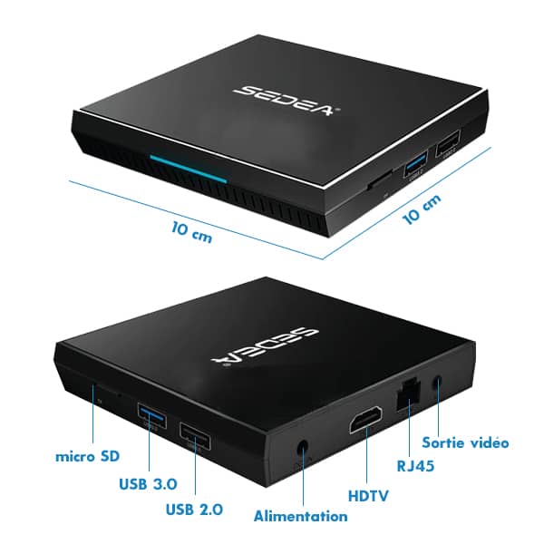 Box Android TV 12V SEDEA