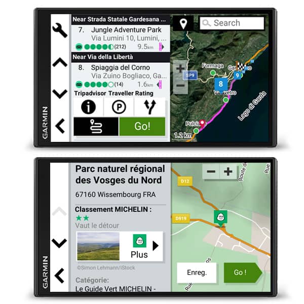 GPS Garmin CamperVan pour VANS et FOURGONS