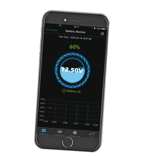 Jauge batterie connecte Bluetooth