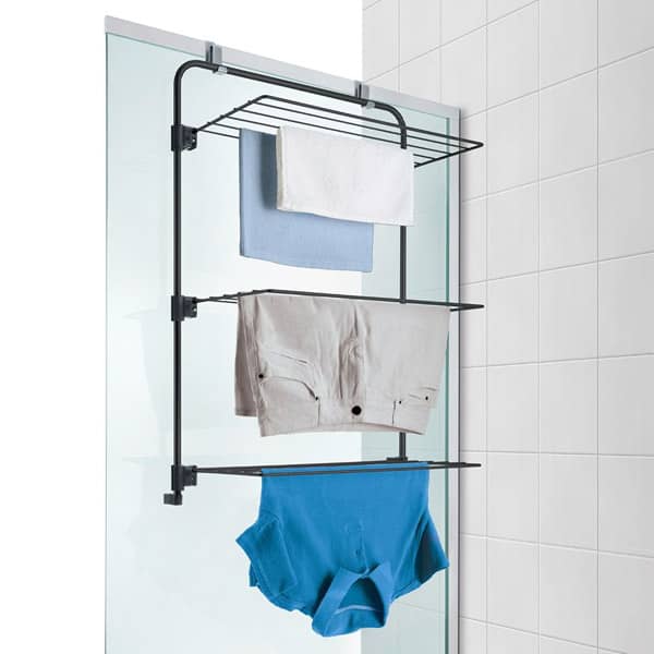 Séchoir - Sèche linge parapluie repliabe sur pied - Idéal en Camping