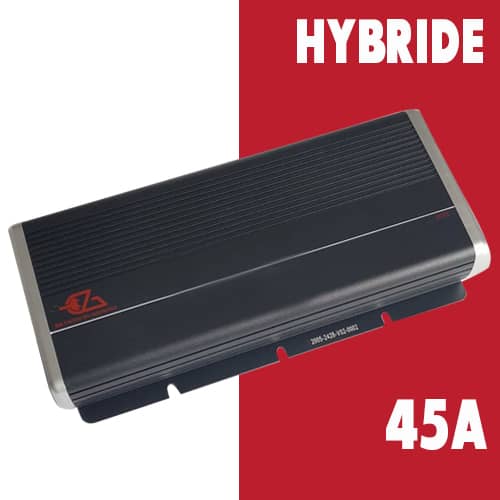 Chargeur de batterie hybride 12V - 24V DC DC 45A