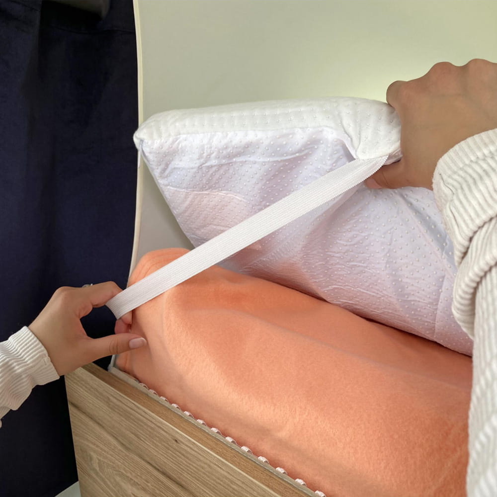 Surmatelas gel � m�moire de forme pour lit