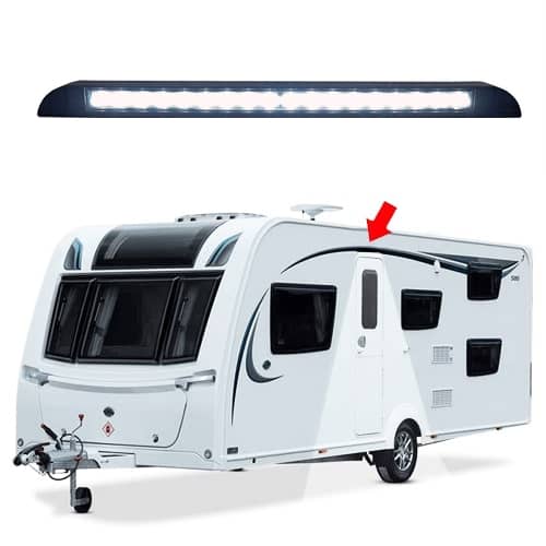 Eclairage led de cabine et auvent pour utilitaire, camion, caravane, bateau  12/24V CNJY® SLX-01