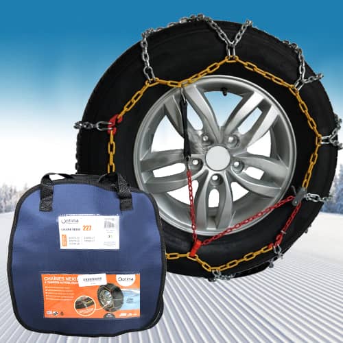 Chaînes neige spéciales CAMPING CAR 215/70R15 pour Fiat Ducato