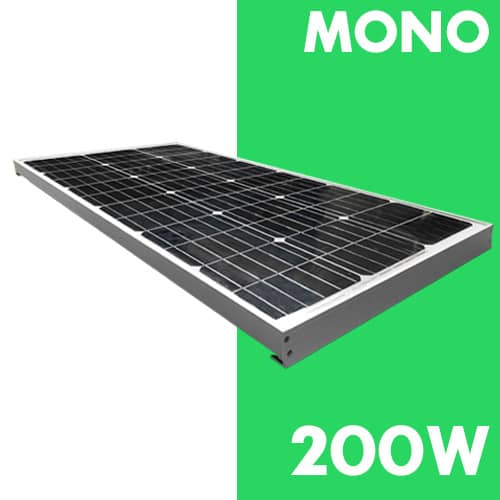 Panneau solaire 200W MONOCRISTALLIN INOVTECH seul