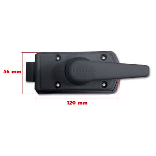 Serrure de porte ronde 92x35 Gauche ZADI