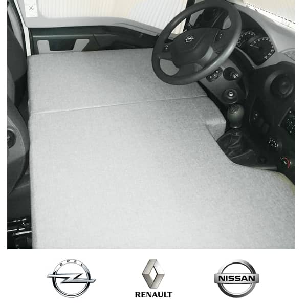 Lit de camping avant pliable pour Renault Trafic K'FOAM