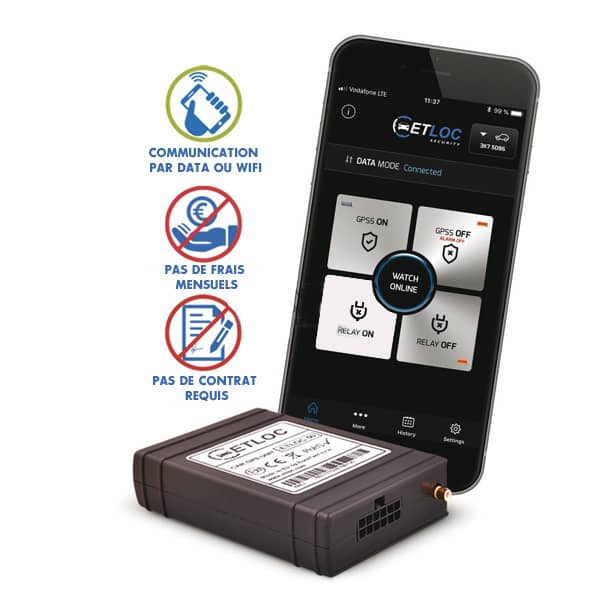 Tracker GPS ETLOC pour  vhicules de loisirs