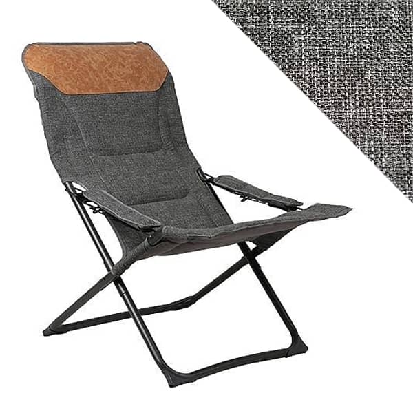 Fauteuil pliant Vintage EMMA Westfield Gris