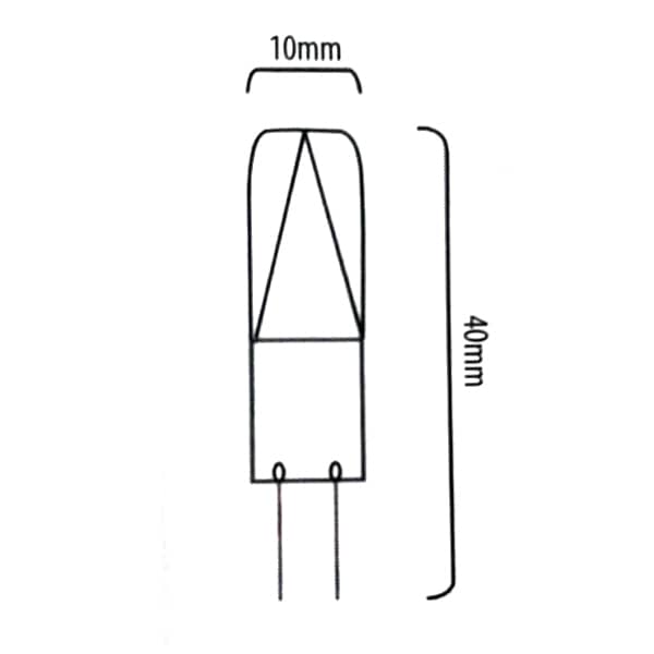 Ampoule LED G4 120 lm LED 1,5 W 2 COB