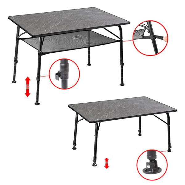 Table UltraLight Elu Brunner 100x70cm