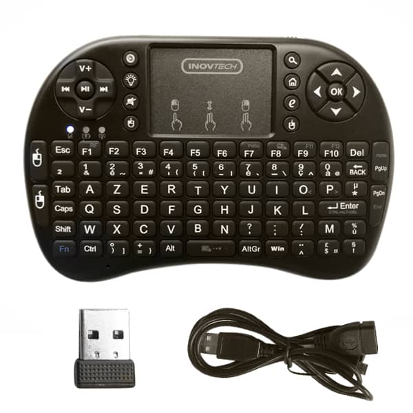 Mini Clavier pour Smart TV et Box Android INOVTECH en Camping-car