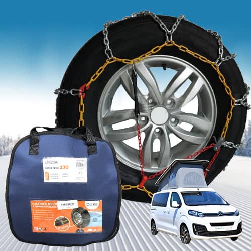 Chaine neige 4x4 Camping Car 108 225/60R17 - 235/55R18 - 245/45R17