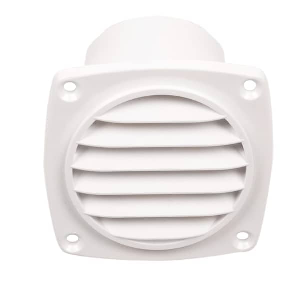 Grille 94x93 mm  avec axe - Blanche
