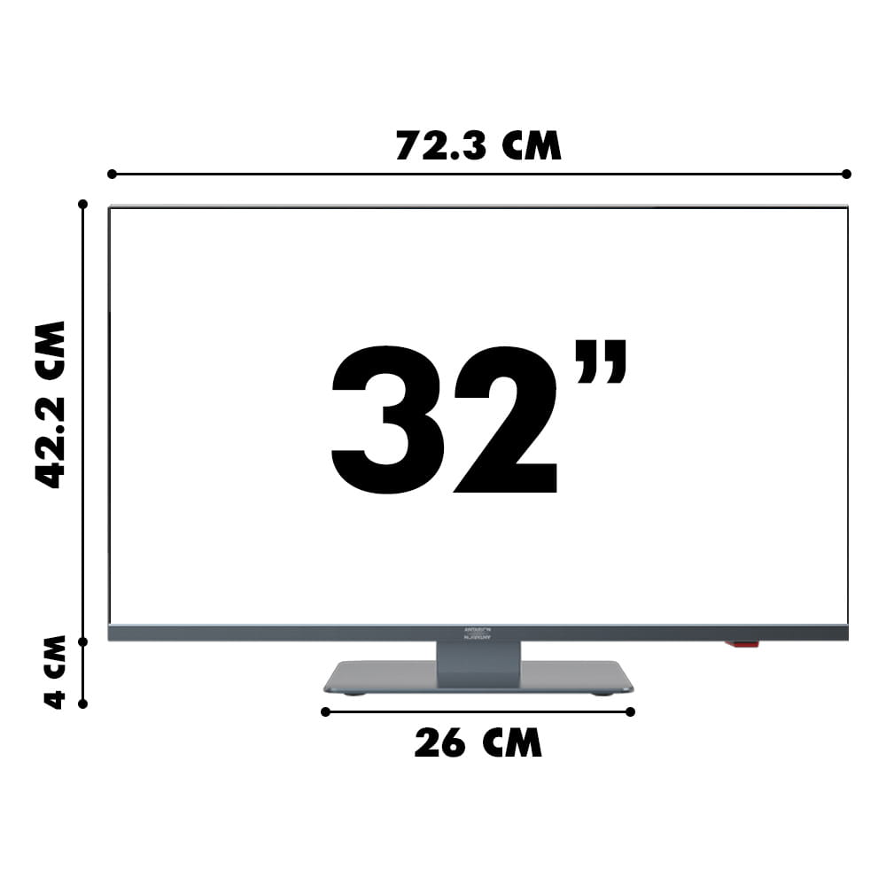 Smart TV LED FHD 81 cm 32 pouces Google TV ANTARION