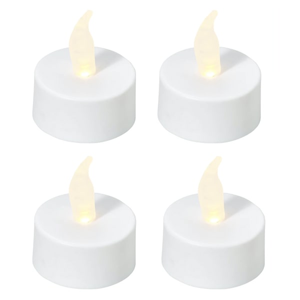 Lot de 4 bougies  led