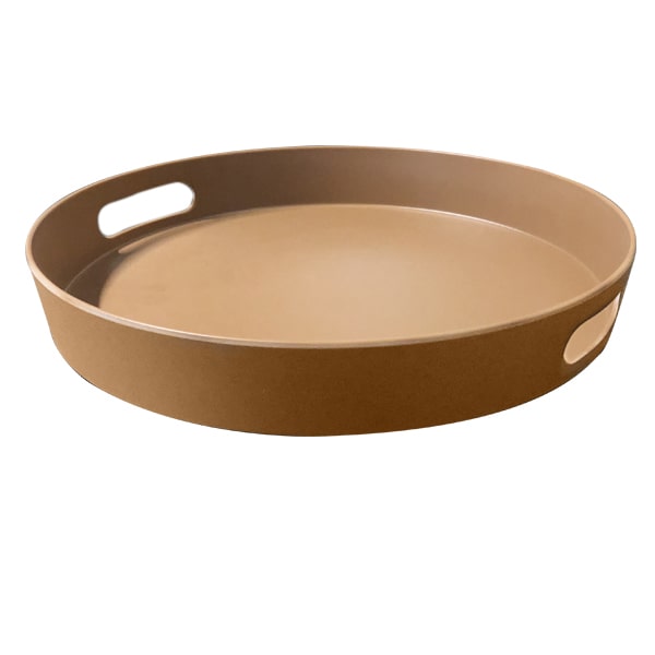 Plateau mlamine rond 30 cm 