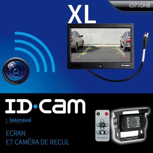 Camera de recul IDCAM 710NB + cran 7 pouces
