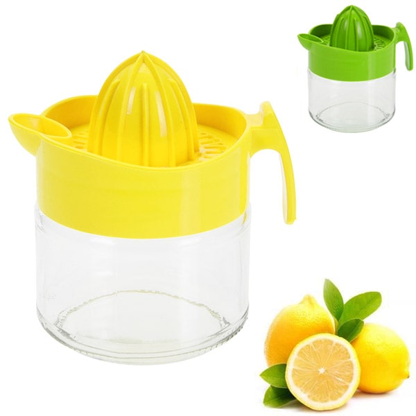 Presse citron manuel, lot de 4, presse agrumes 2 en 1 pour citron