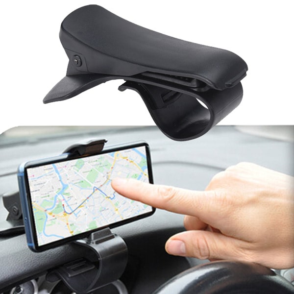 Support smartphone sur tableau bord fourgon, camping-car, voiture