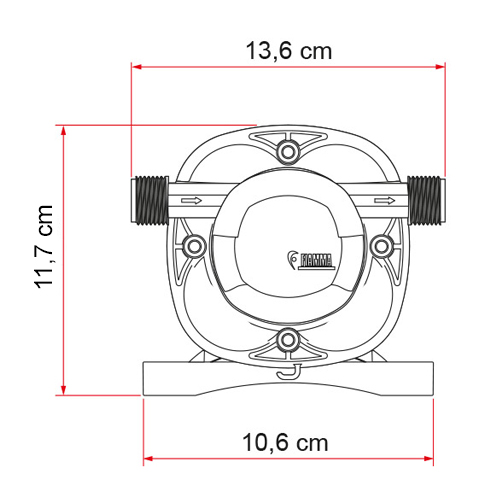 Pompe � eau 12V FIAMMA Aqua F 13L Min Reconditionn�e