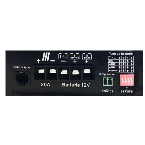 Rgulateur de charge MPPT bluetooth ANTARION 20A 320W