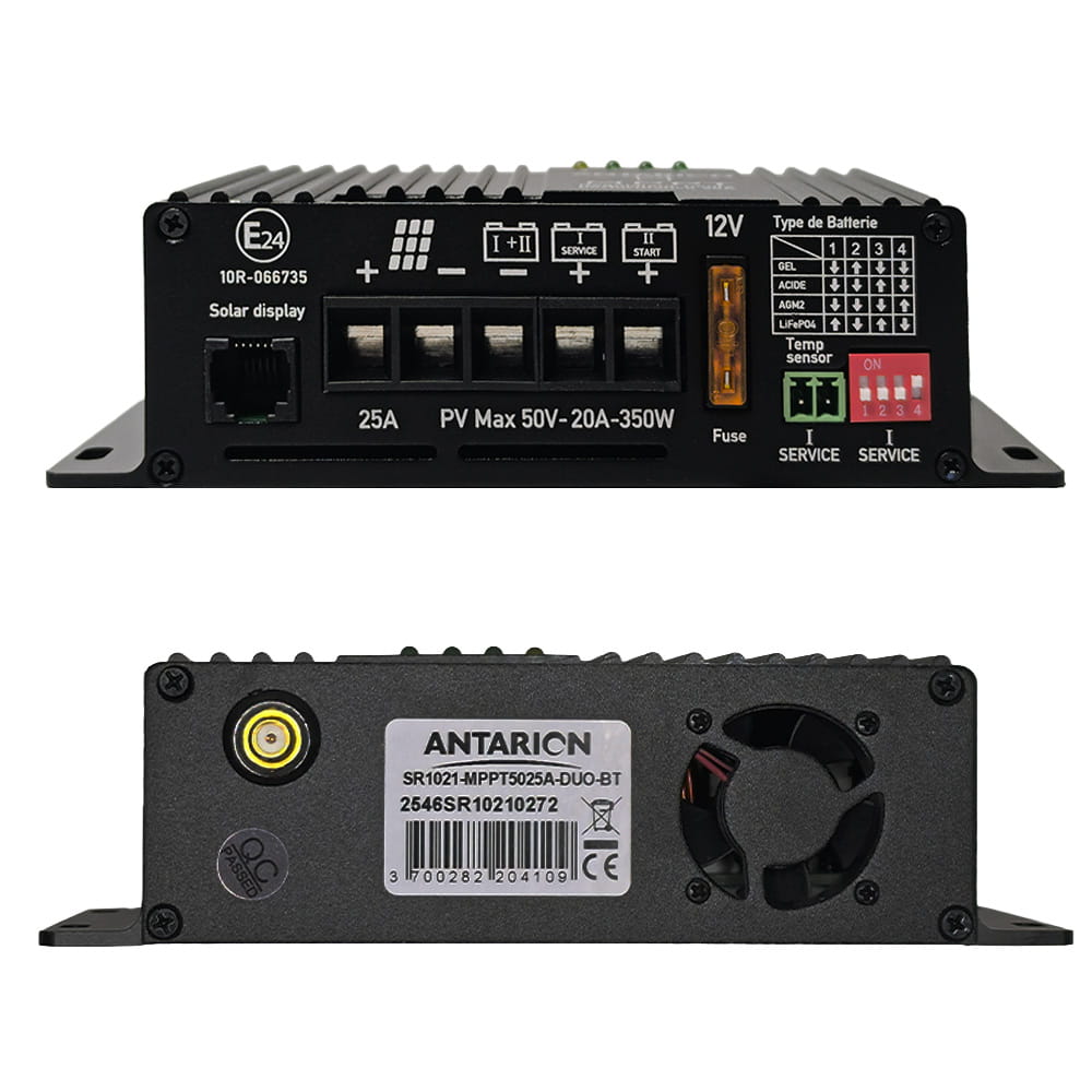R�gulateur de charge MPPT bluetooth ANTARION 25A 320W