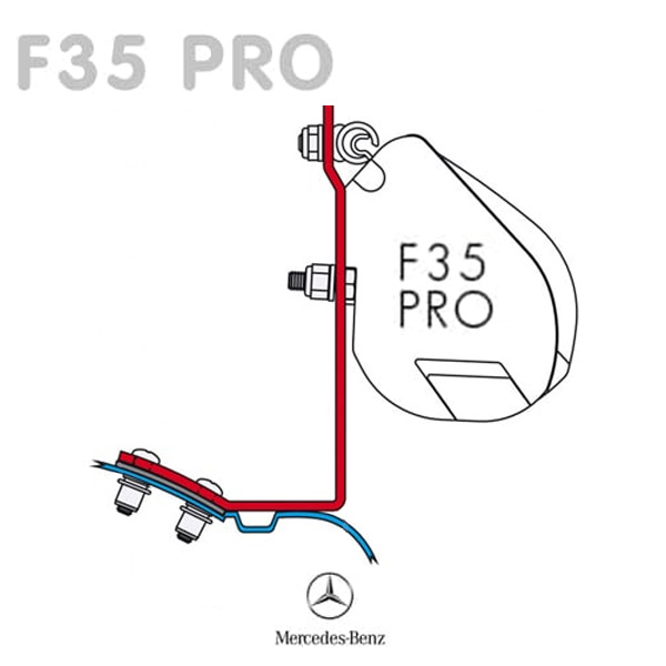Adaptateur store Fiamma F35 PRO pour MERCEDES VITO de 1996  2003