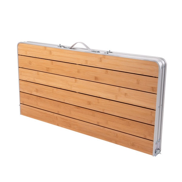 Table valise bambou