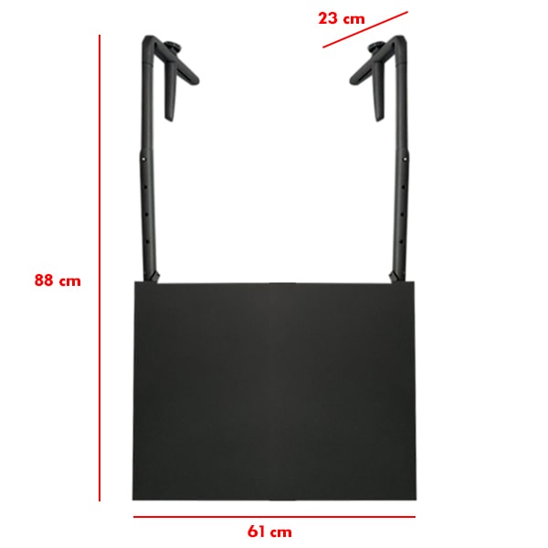 Table  suspendre pliante 60x40 cm