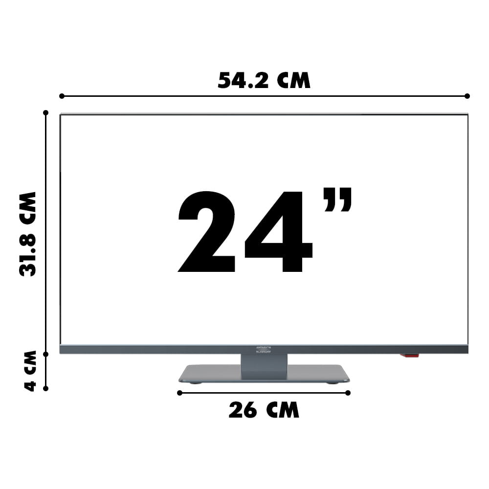 Smart TV LED FHD 61 cm 24 pouces Google TV ANTARION