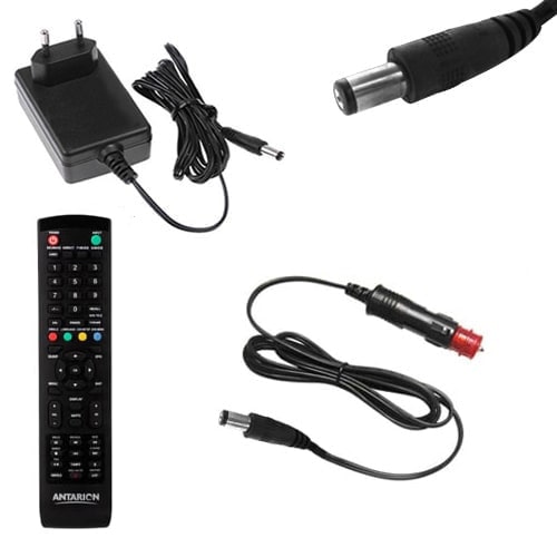 Prodotto: 24561 - TÉLÉVISION POUR CAMPING-CAR 24 LED SLIM USB +