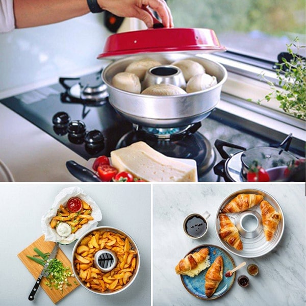 Four de camping - Réchaud de camping - Ensemble de cuisine de camping -  Accessoires de